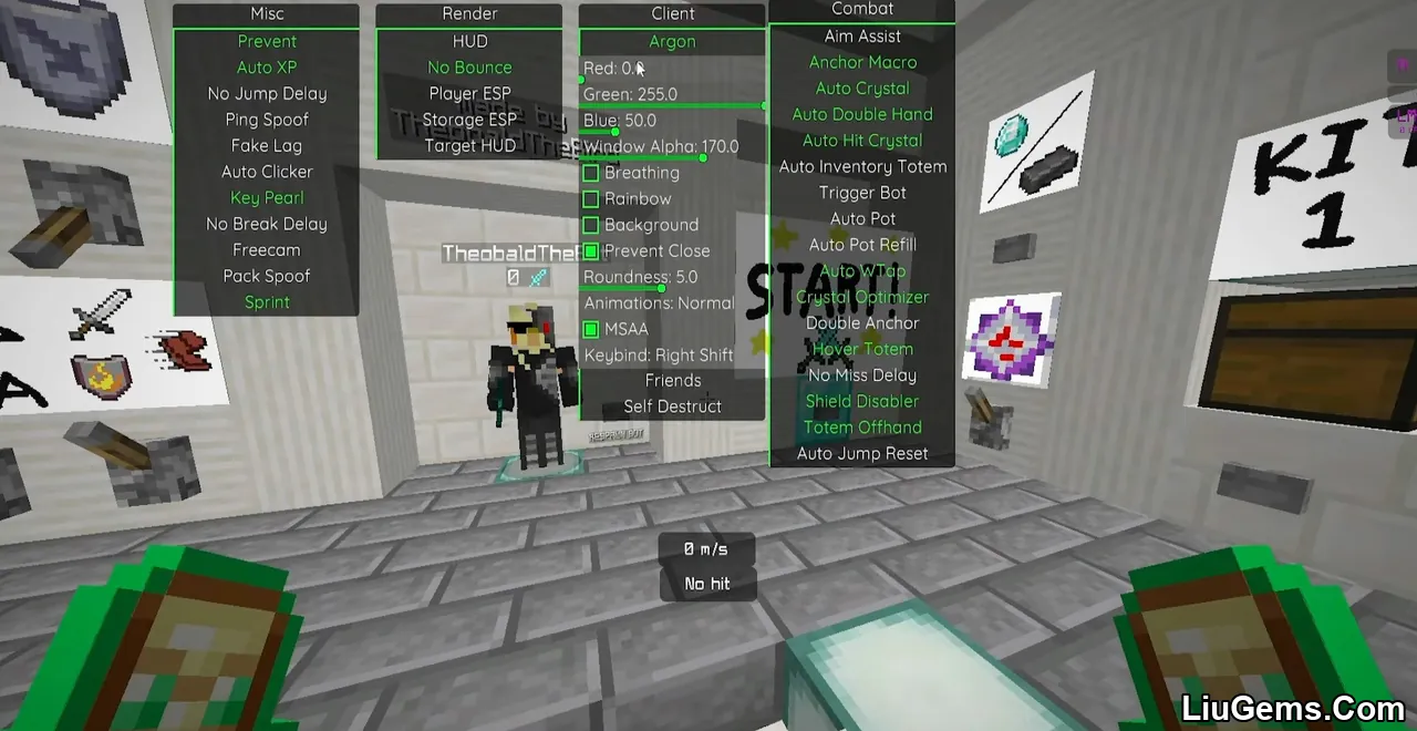 Xenon Client Mod Screenshots 1 Xenon Client Mod Screenshots 1