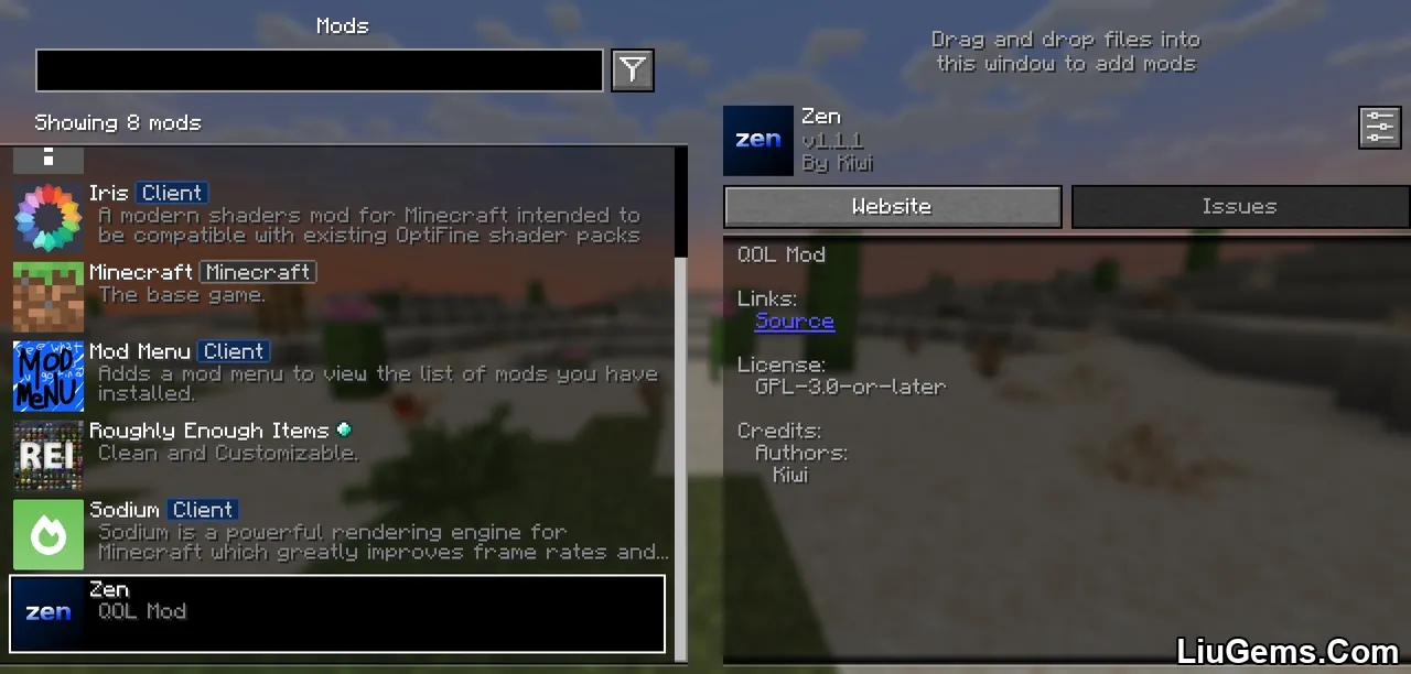 Zen Mod Screenshots 1 Zen Mod Screenshots 1
