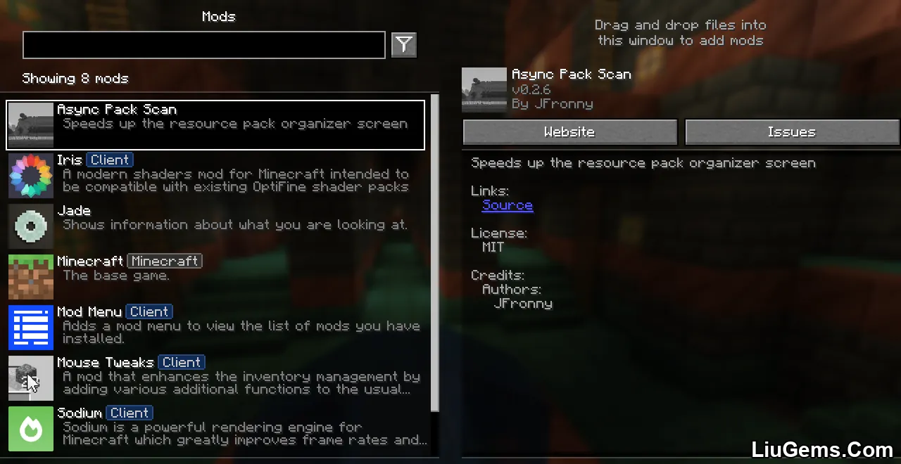 Async Pack Scan Mod Screenshots 1 Async Pack Scan Mod Screenshots 1