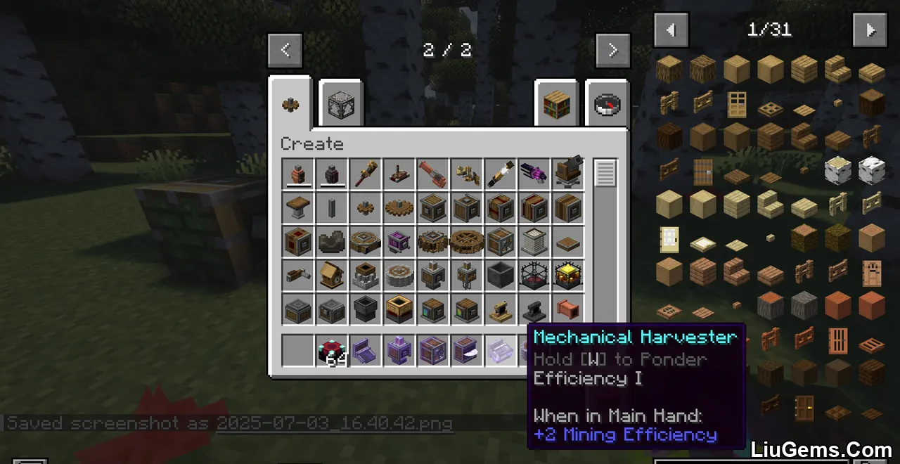 Create Enchantable Machinery Mod Screenshots 8 Create Enchantable Machinery Mod Screenshots 8