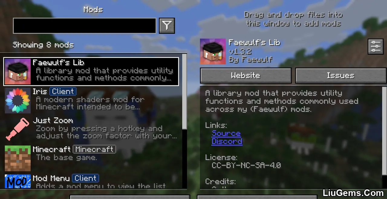 Faewulfs Lib Mod Screenshots 1 Faewulfs Lib Mod Screenshots 1