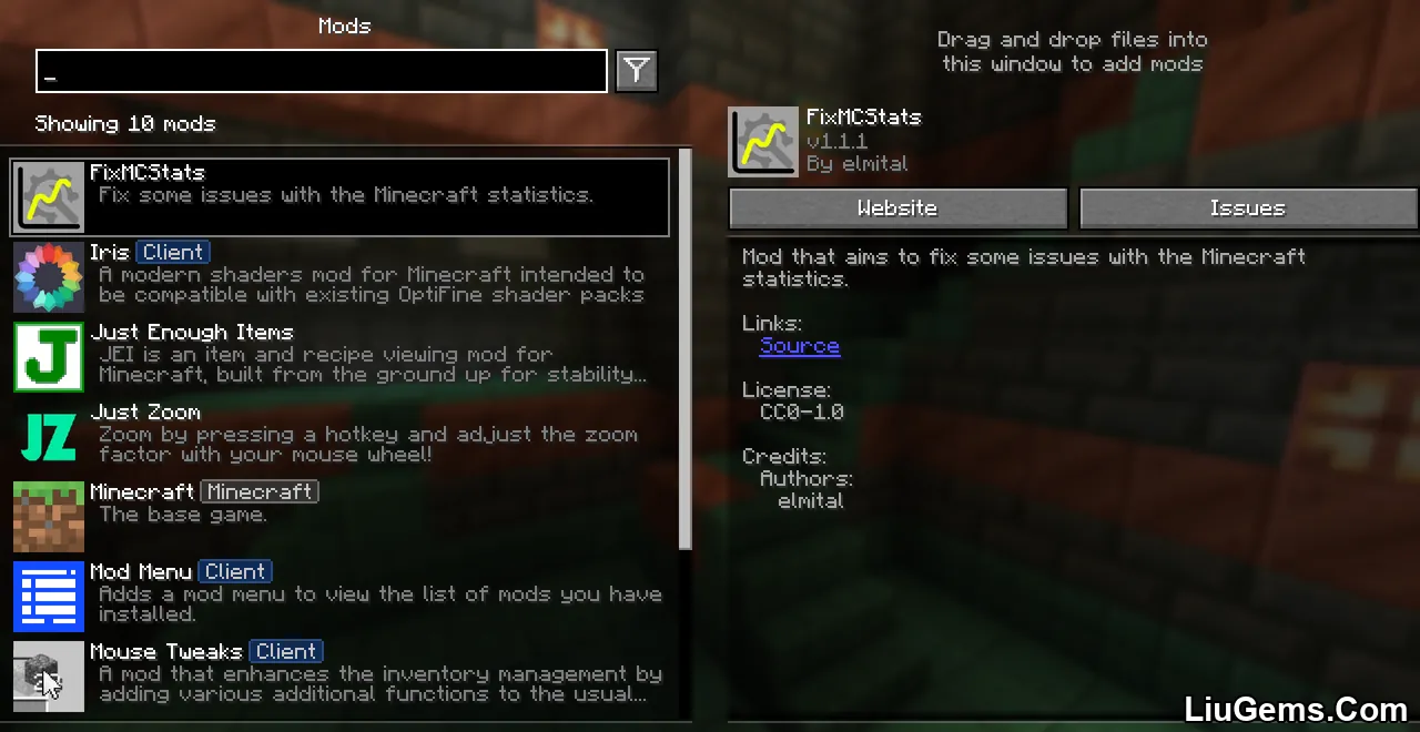 Fixmcstats Mod Screenshots 1 Fixmcstats Mod Screenshots 1