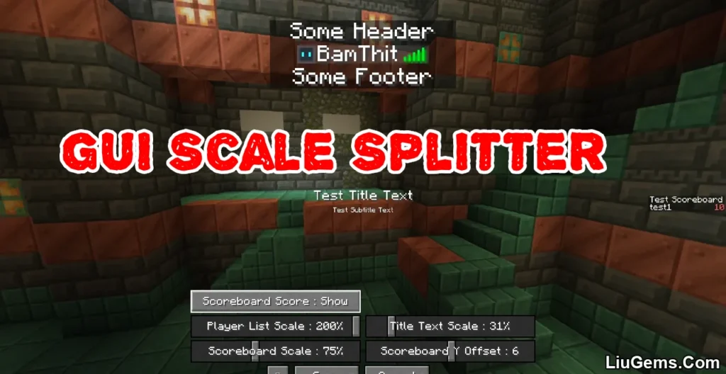 GUI Scale Splitter Mod