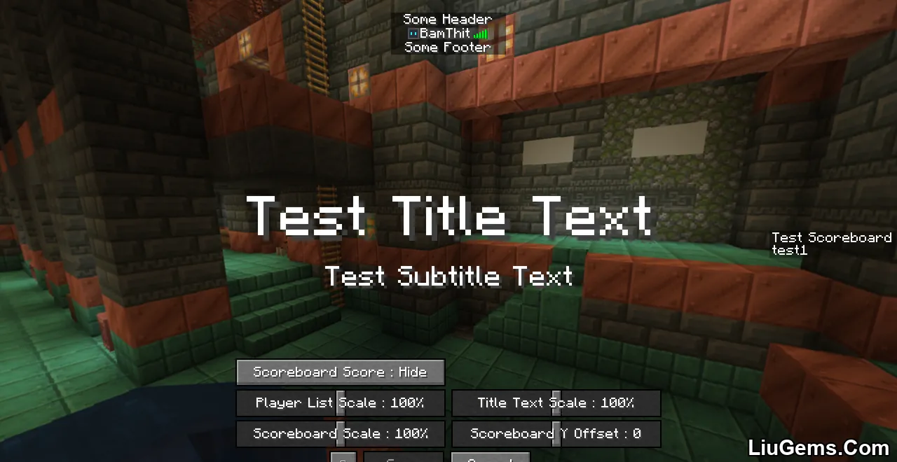 Gui Scale Splitter Mod Screenshots 2 Gui Scale Splitter Mod Screenshots 2