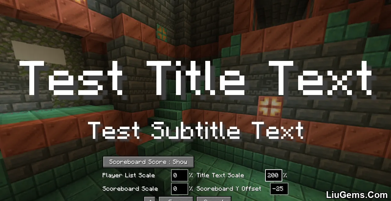 Gui Scale Splitter Mod Screenshots 6 Gui Scale Splitter Mod Screenshots 6
