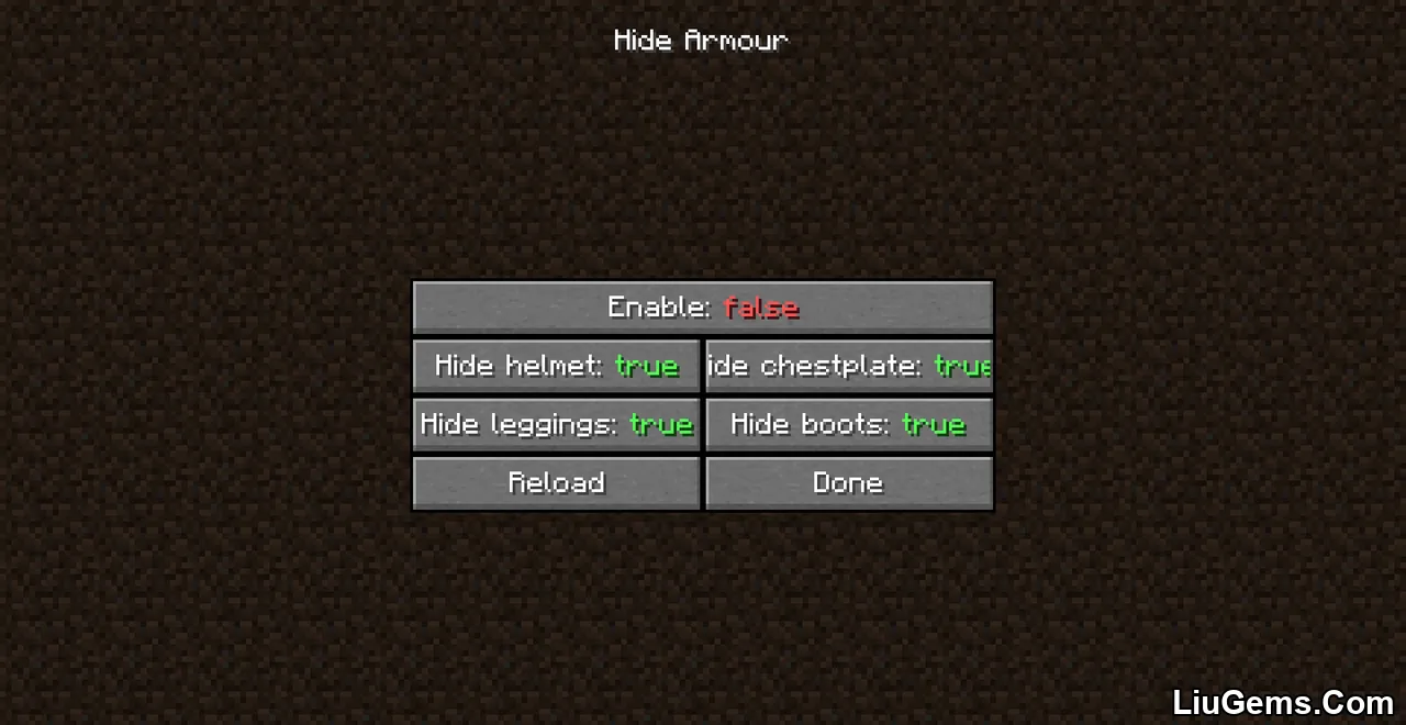 Hide Armour Mod Screenshots 2 Hide Armour Mod Screenshots 2