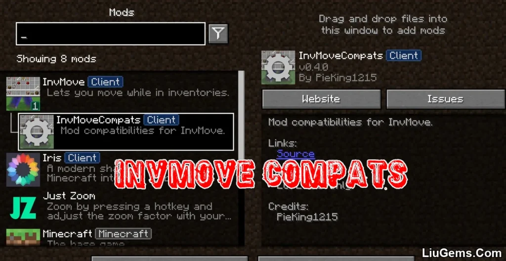 InvMove Compats Mod