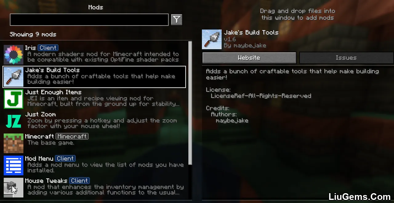 Jakes Build Tools Mod Screenshots 1 Jakes Build Tools Mod Screenshots 1