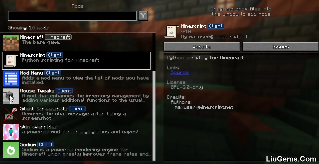 Minescript Mod Screenshots 1 Minescript Mod Screenshots 1
