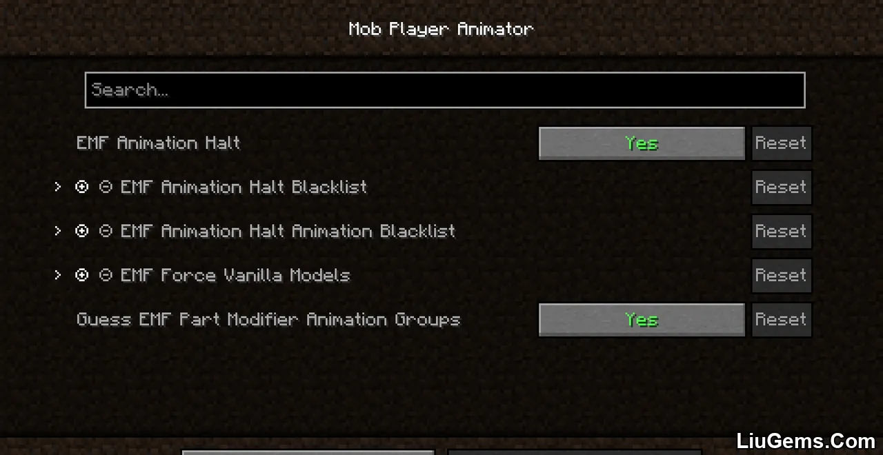 Mob Player Animator Mod Screenshots 2 Mob Player Animator Mod Screenshots 2