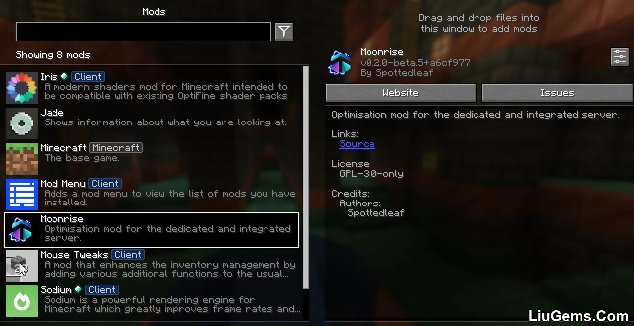 Moonrise Mod Screenshot 1 Moonrise Mod Screenshot 1