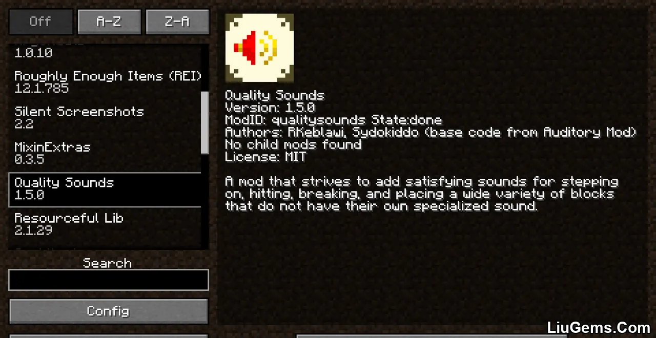 Quality Sounds Mod Screenshots 1 Quality Sounds Mod Screenshots 1