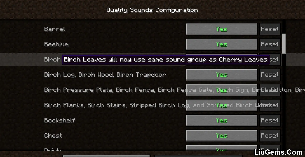 Quality Sounds Mod Screenshots 3 Quality Sounds Mod Screenshots 3
