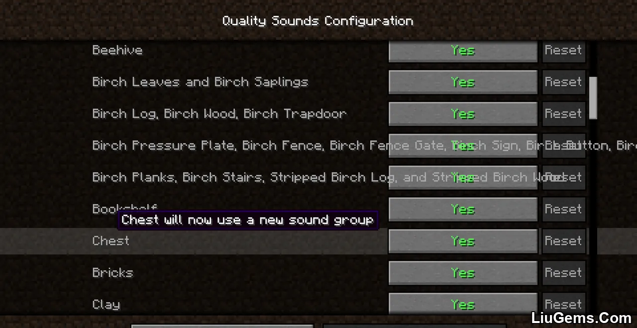 Quality Sounds Mod Screenshots 4 Quality Sounds Mod Screenshots 4