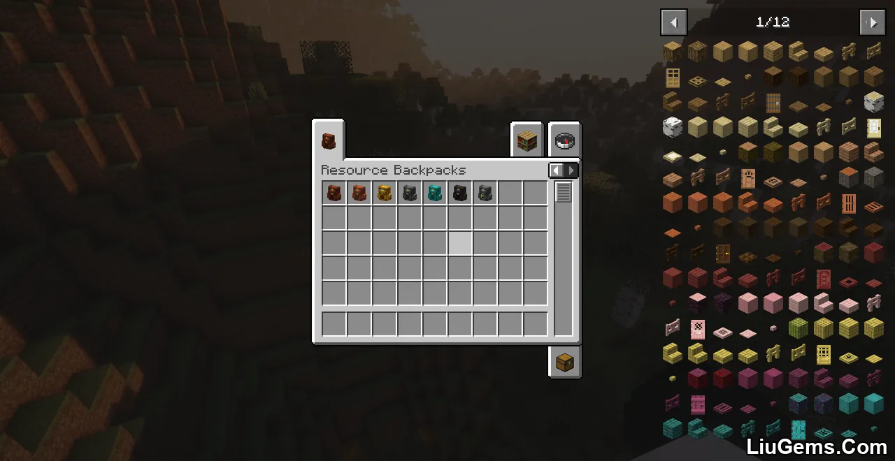 Resource Backpacks Mod Screenshots 2 Resource Backpacks Mod Screenshots 2