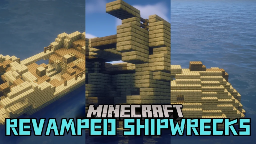 Revamped Shipwrecks Mod minecraft