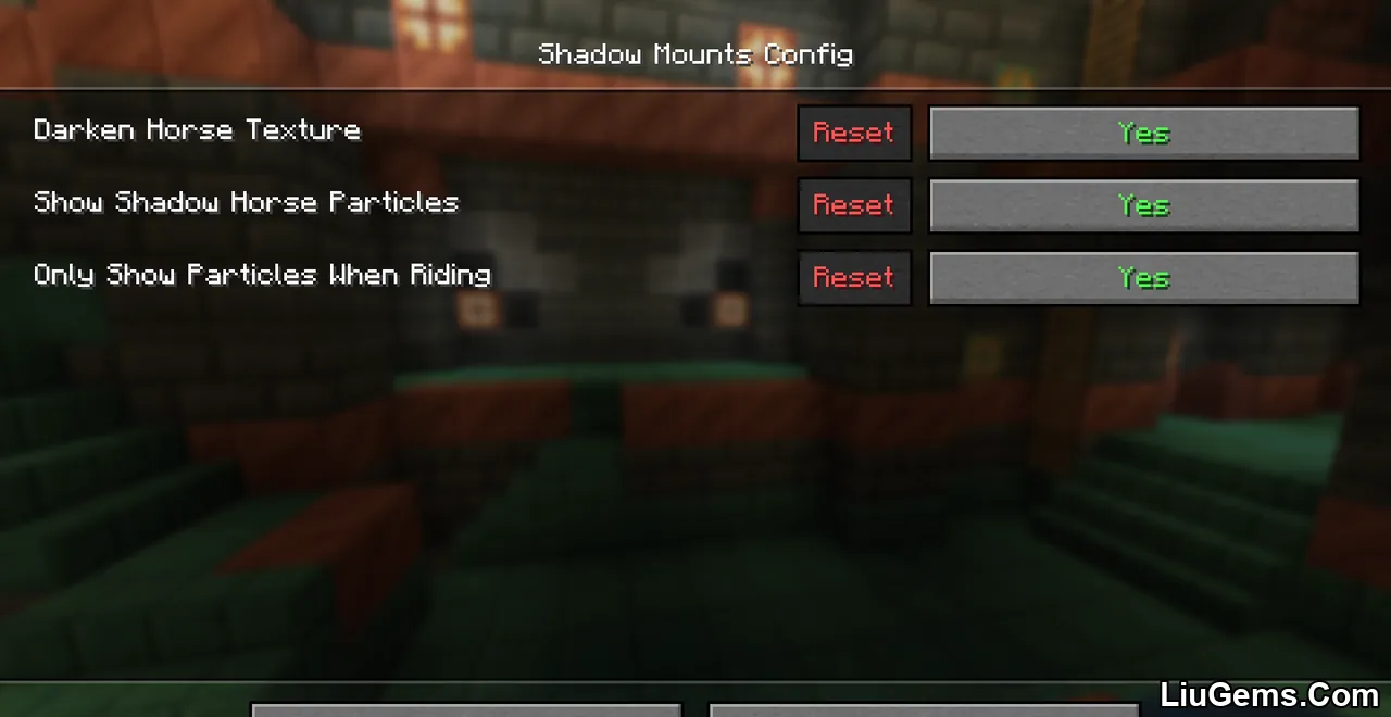 Shadow Mounts Mod 2 Shadow Mounts Mod 2