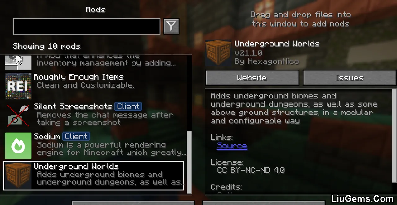 Underground Worlds Mod Screenshots 1 Underground Worlds Mod Screenshots 1