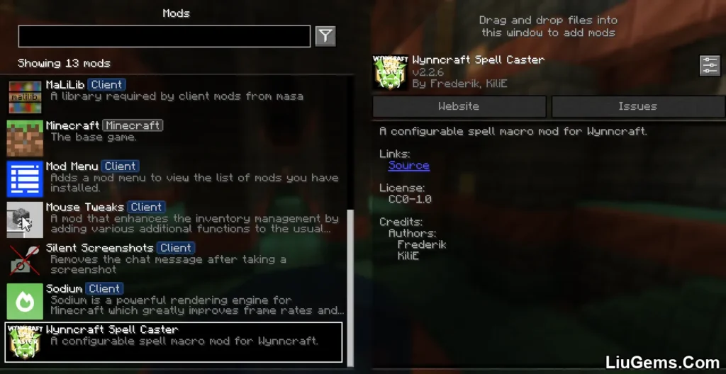 Wynncraft Spell Caster Mod Screenshots 1