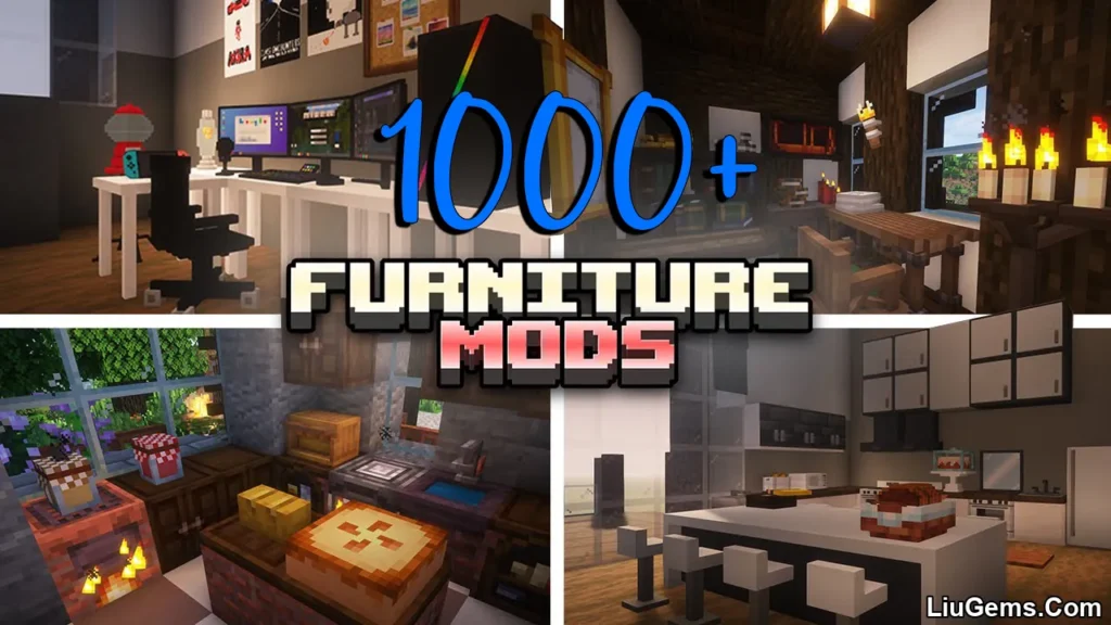 1000 Furniture Addon Mcpe Thumbnail