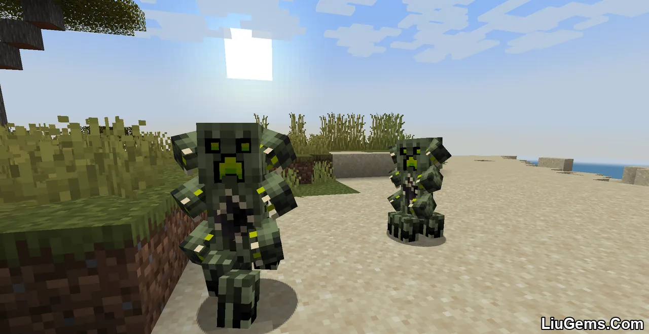 Blues Mimic Creepers Resource Pack Screenshots 02 Blues Mimic Creepers Resource Pack Screenshots 02