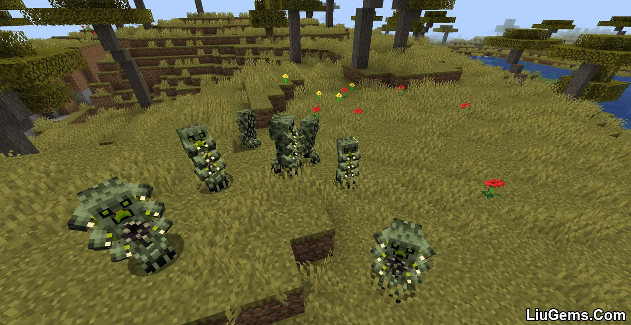 Blues Mimic Creepers Resource Pack Screenshots 04 Blues Mimic Creepers Resource Pack Screenshots 04
