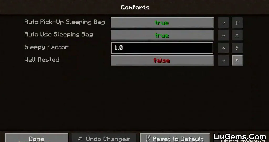 Comforts Mod Screenshots 7 Comforts Mod Screenshots 7