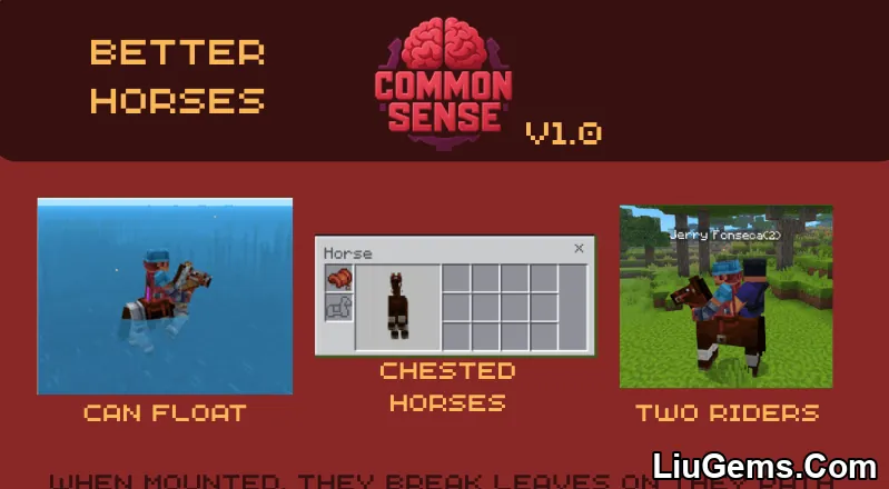 Common Sense Addon Mcpe 3 Common Sense Addon Mcpe 3