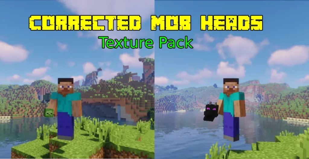 Corrected Mob Heads Resource Pack