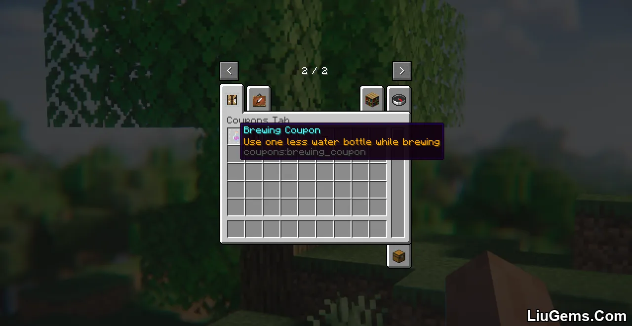 Coupons Mod Screenshot 01 Coupons Mod Screenshot 01