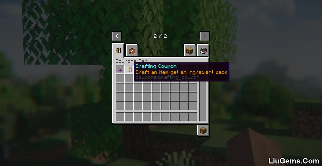 Coupons Mod Screenshot 02 Coupons Mod Screenshot 02