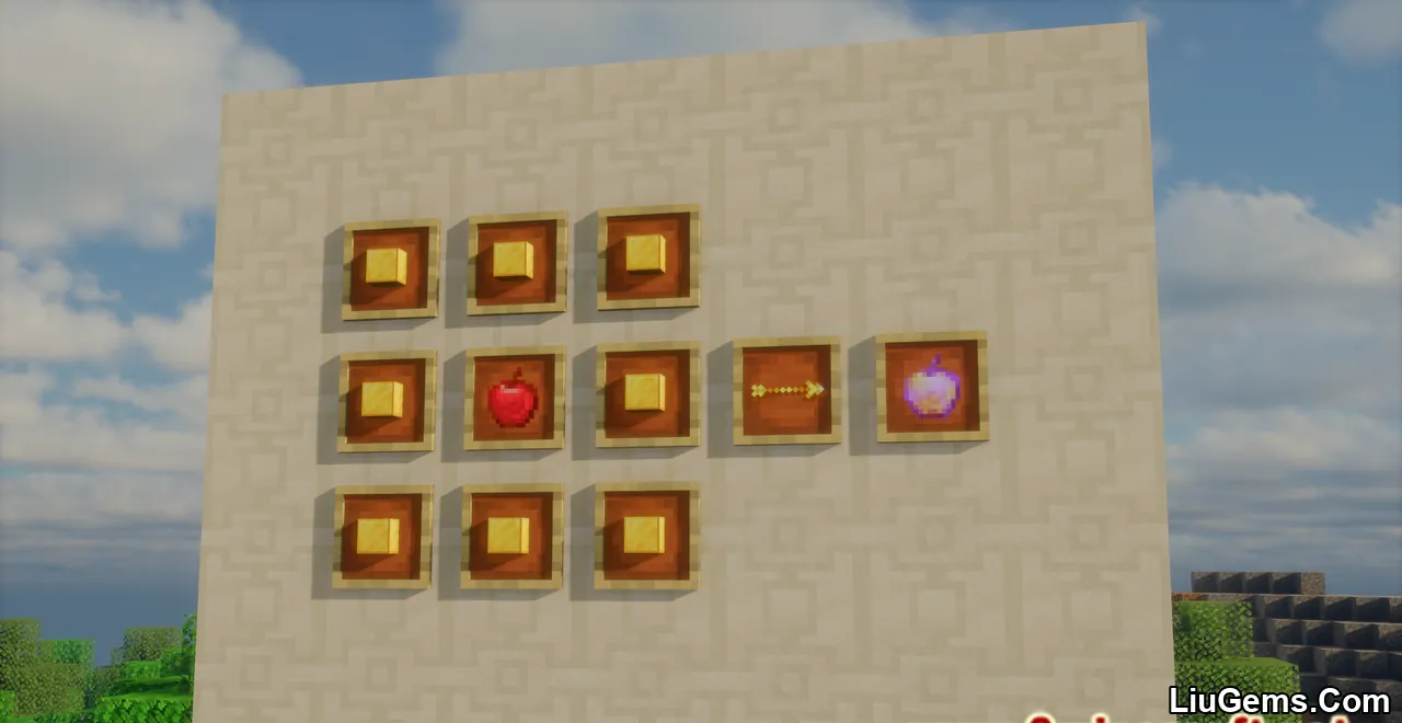 Craft Enchanted Golden Apple Mod Screenshot 01 Craft Enchanted Golden Apple Mod Screenshot 01
