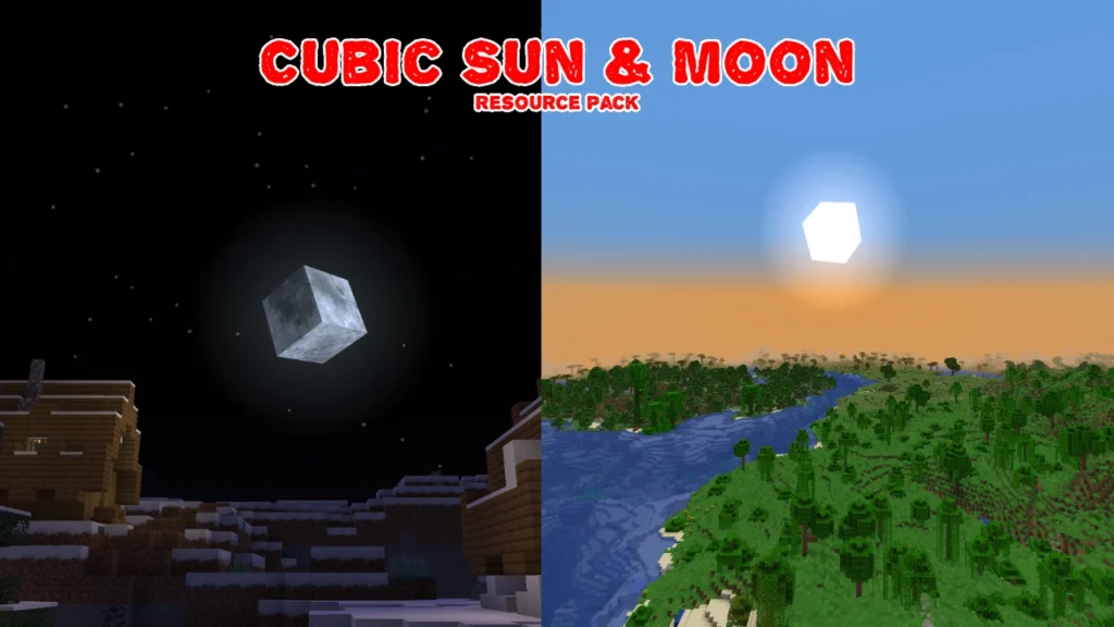 Cubic Sun & Moon Resource Pack