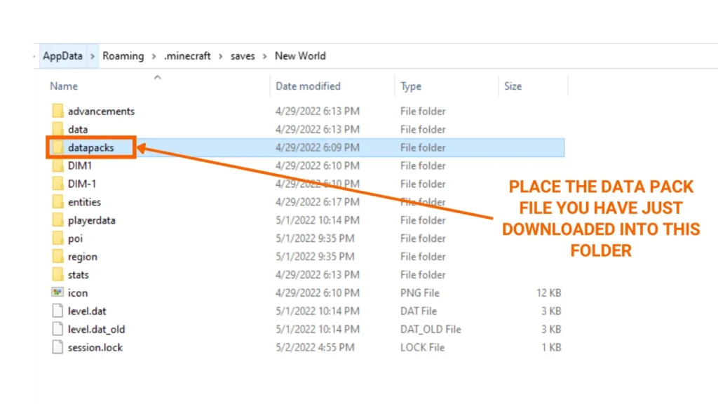 Data Pack Instruction 6