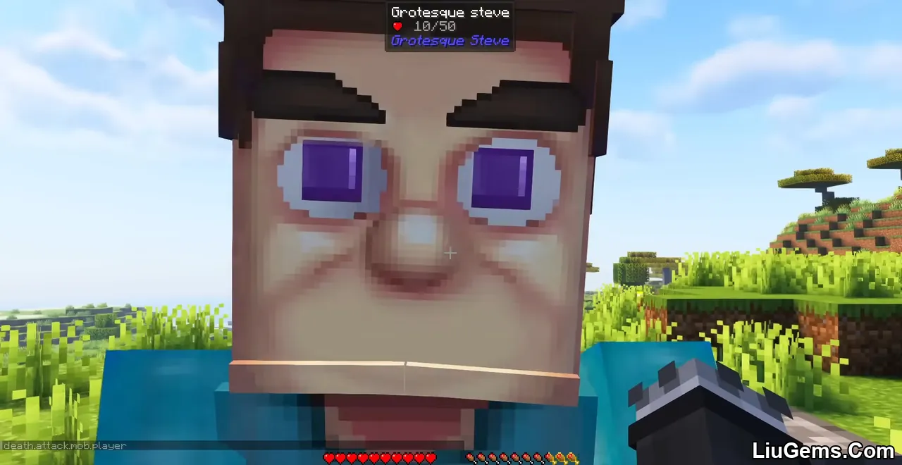 Grotesque Steve Addon Mcpe 6 Grotesque Steve Addon Mcpe 6