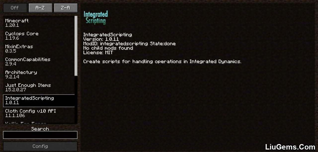 Integrated Scripting Mod Screenshots 1 Integrated Scripting Mod Screenshots 1