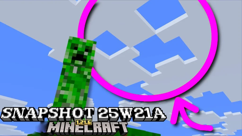 Minecraft 1.21.6 Snapshot 25w21a