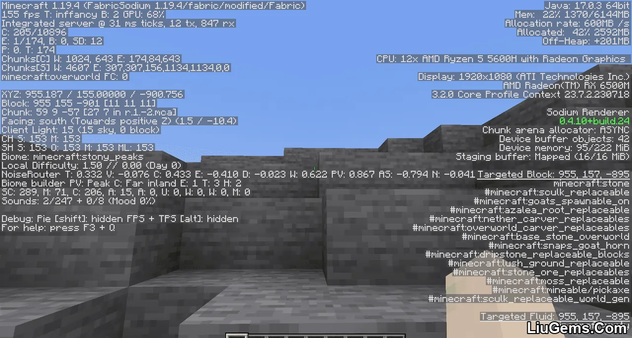 Modernfix Mod Screenshot 06 Modernfix Mod Screenshot 06