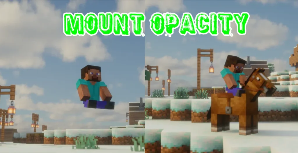 Mount Opacity Mod