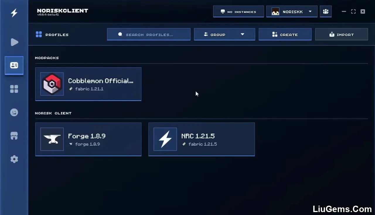Norisk Client Launcher Screenshots 2 Norisk Client Launcher Screenshots 2