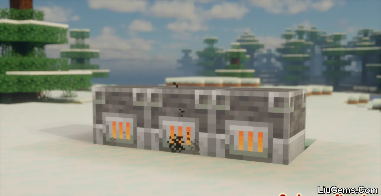 Raw Ore Block Blasting Mod Screenshot 01 Raw Ore Block Blasting Mod Screenshot 01