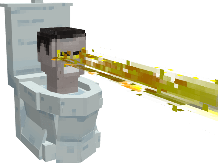Skibidi Toilet Vs Cameraman Addon Mcpe 6
