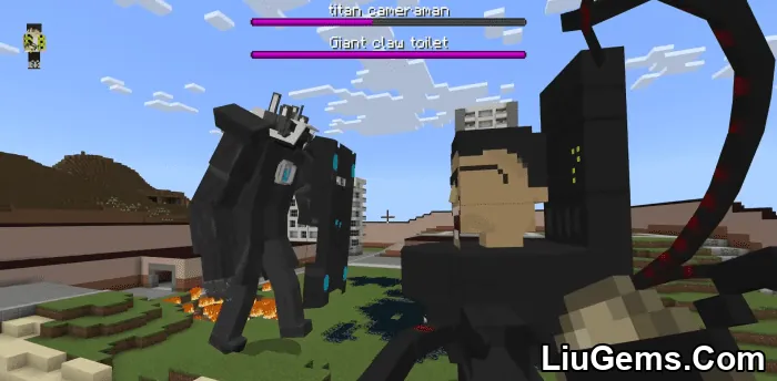 Skibidi Toilet Vs Cameraman Addon Mcpe 9 Skibidi Toilet Vs Cameraman Addon Mcpe 9