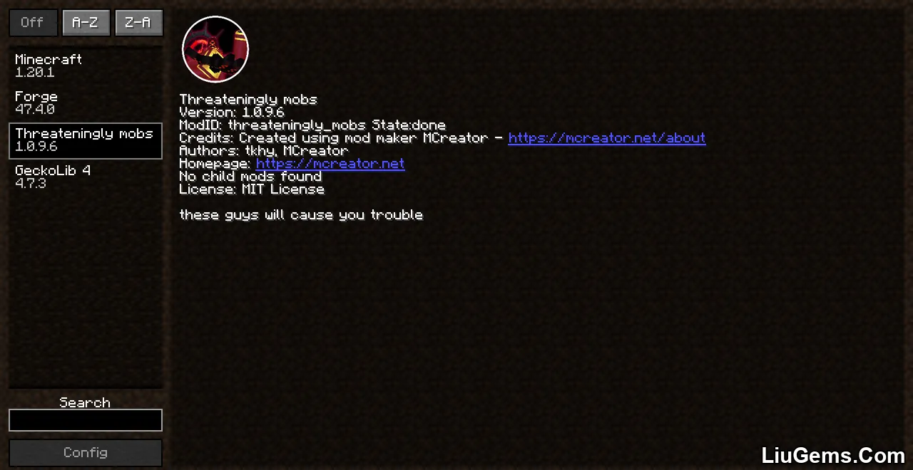 Threateningly Mobs Mod Screenshot 01 Threateningly Mobs Mod Screenshot 01