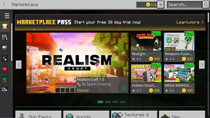 Unofficial Realism Craft Addon Mcpe 12