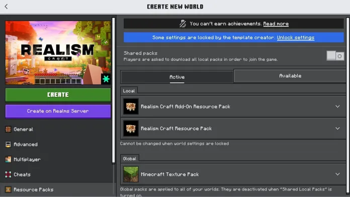 Unofficial Realism Craft Addon Mcpe 14