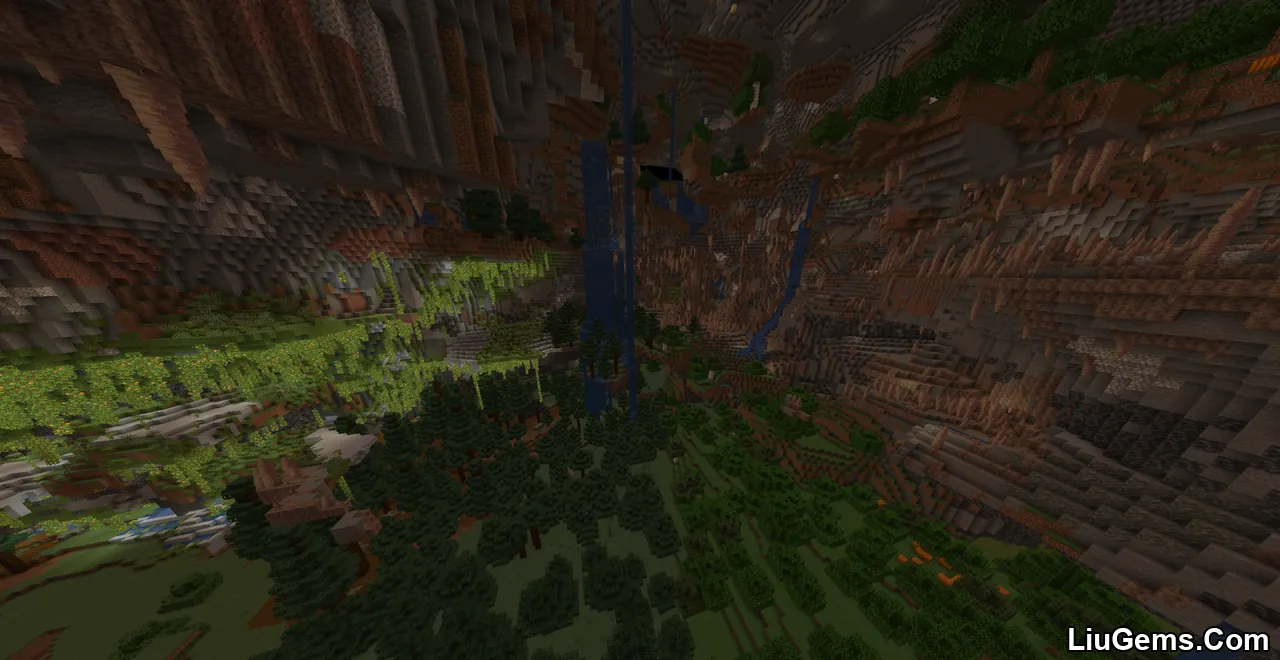 Better Cave Worlds Mod Screenshots 1 Better Cave Worlds Mod Screenshots 1