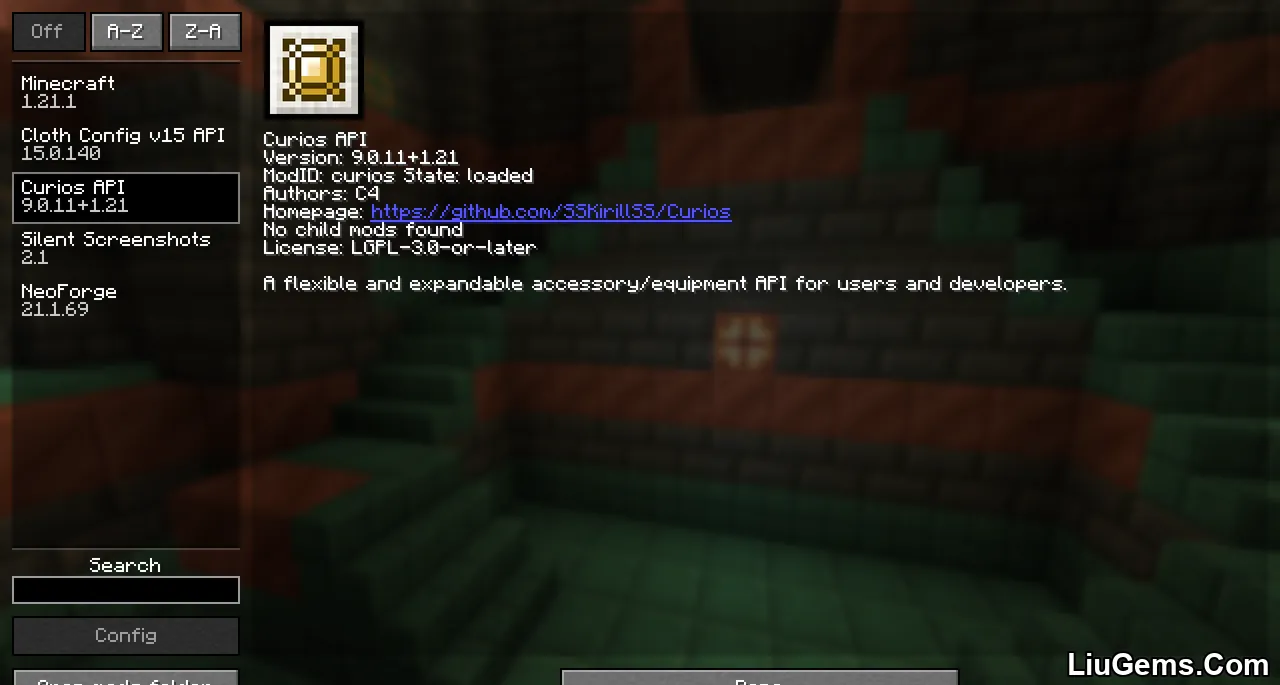 Curios Api Continuation Mod Screenshots 1 Curios Api Continuation Mod Screenshots 1