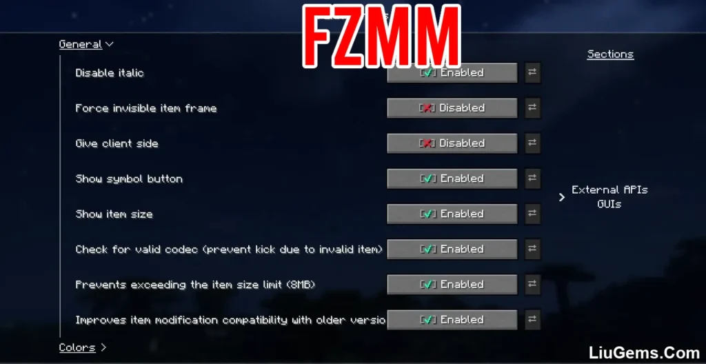 FZMM Mod