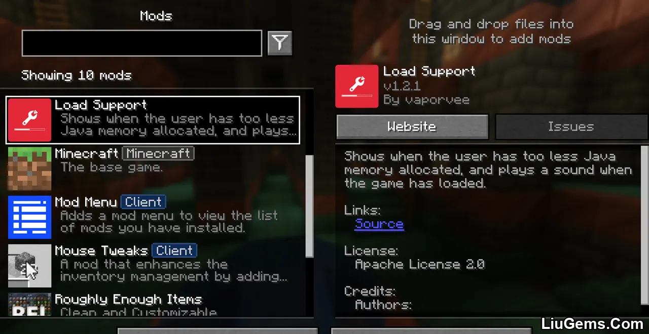 Load Support Mod Screenshots 1 Load Support Mod Screenshots 1